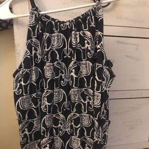 Crown and ivy elephant blouse